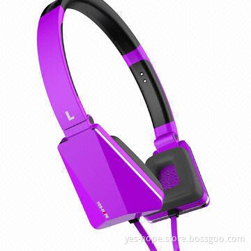 Colorful two-way radio headset, mic for computer